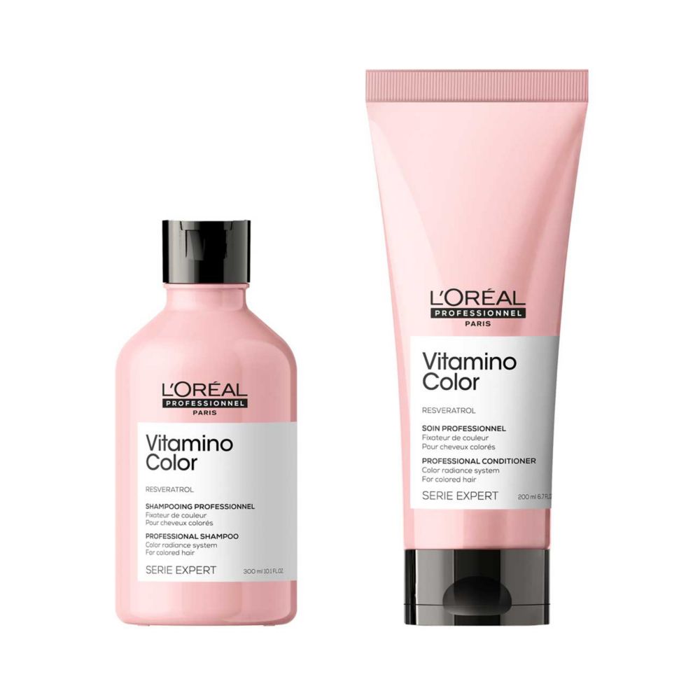 L'oréal Professionnel Serie Expert Vitamino Color Shampoo And Conditioner Duo For Coloured Hair
