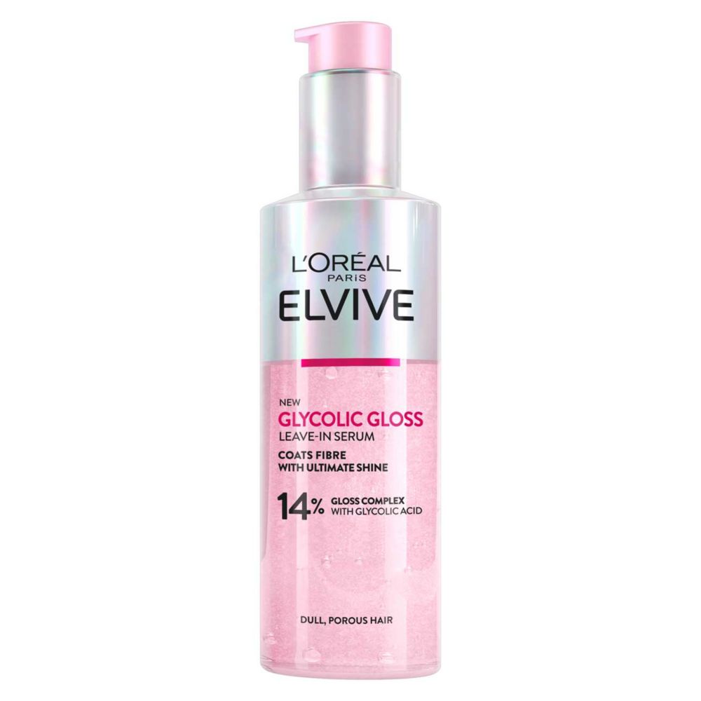 L’Oréal Paris Elvive Glycolic Gloss Leave-In Serum for Dull Hair 150ml