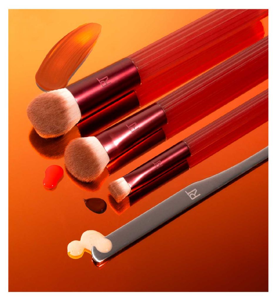 Solar Power Golden Hour Face Base Brush Set
