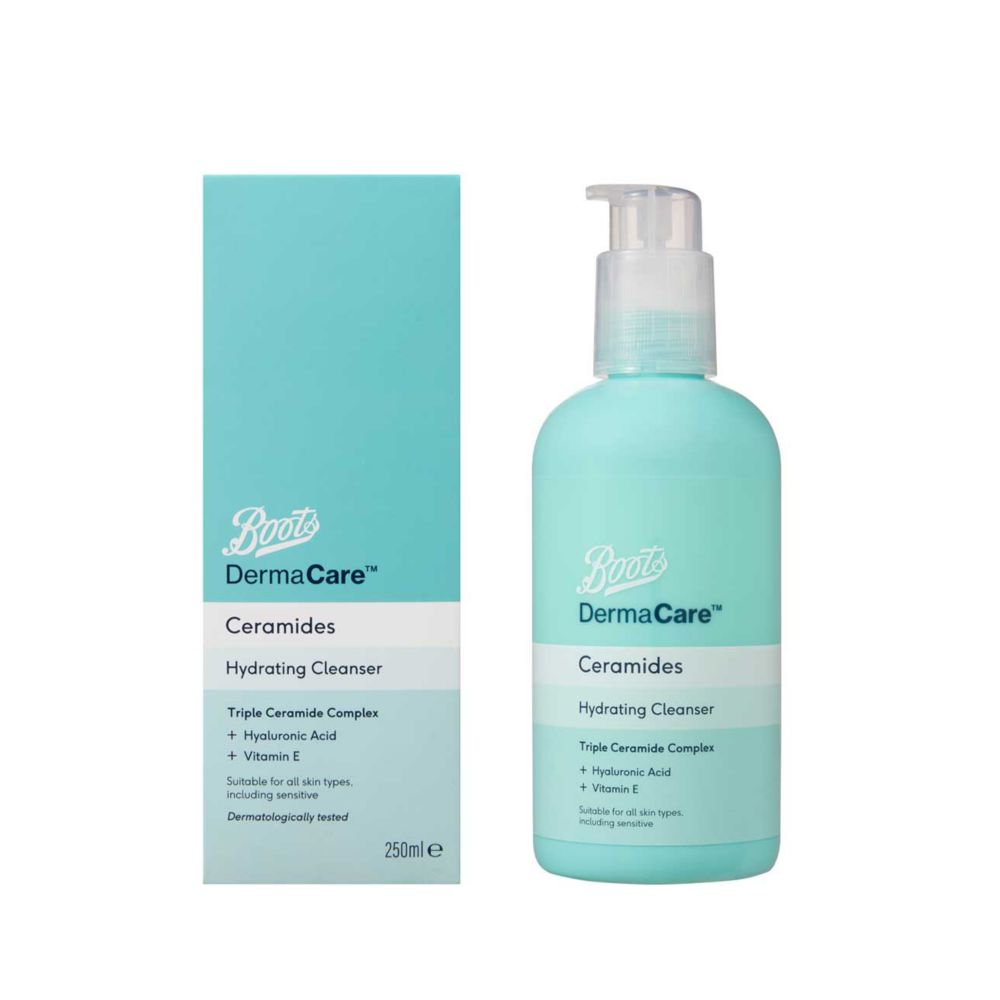 Boots DermaCare Ceramides Hydrating Cleanser 250ml