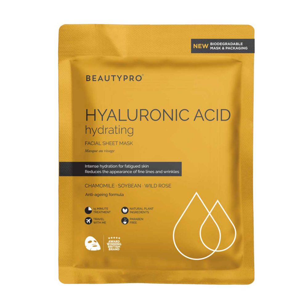 BEAUTYPRO HYALURONIC ACID Hydrating Sheet Mask