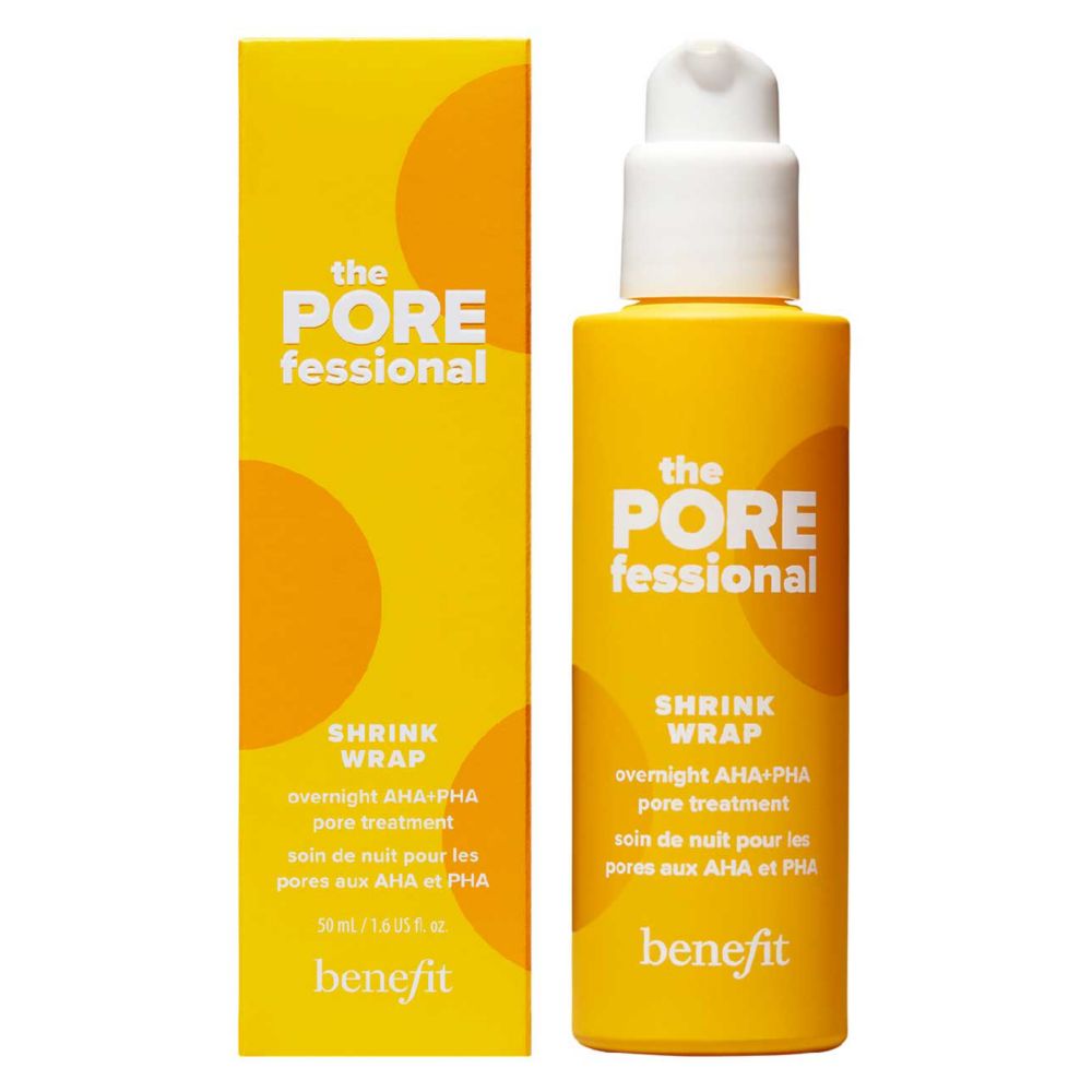 Benefit Shrink Wrap Overnight AHA & PHA Pore Treatment 50ml