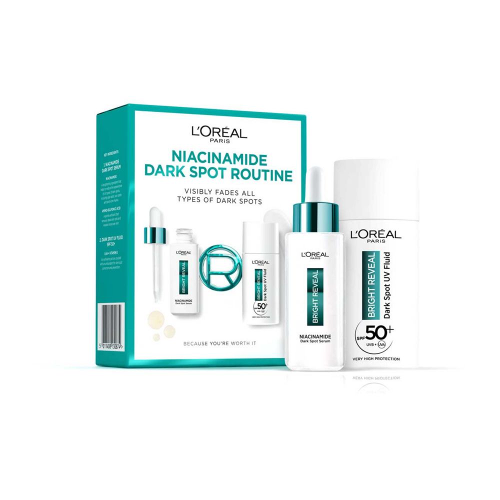 L'Oréal Paris Bright Reveal Niacinamide Dark Spot Routine