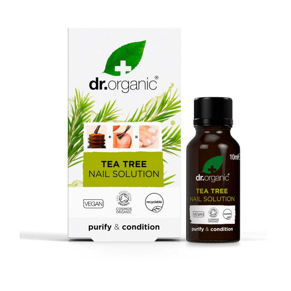 Dr Organic Tea Tree Nail Solution 10ml