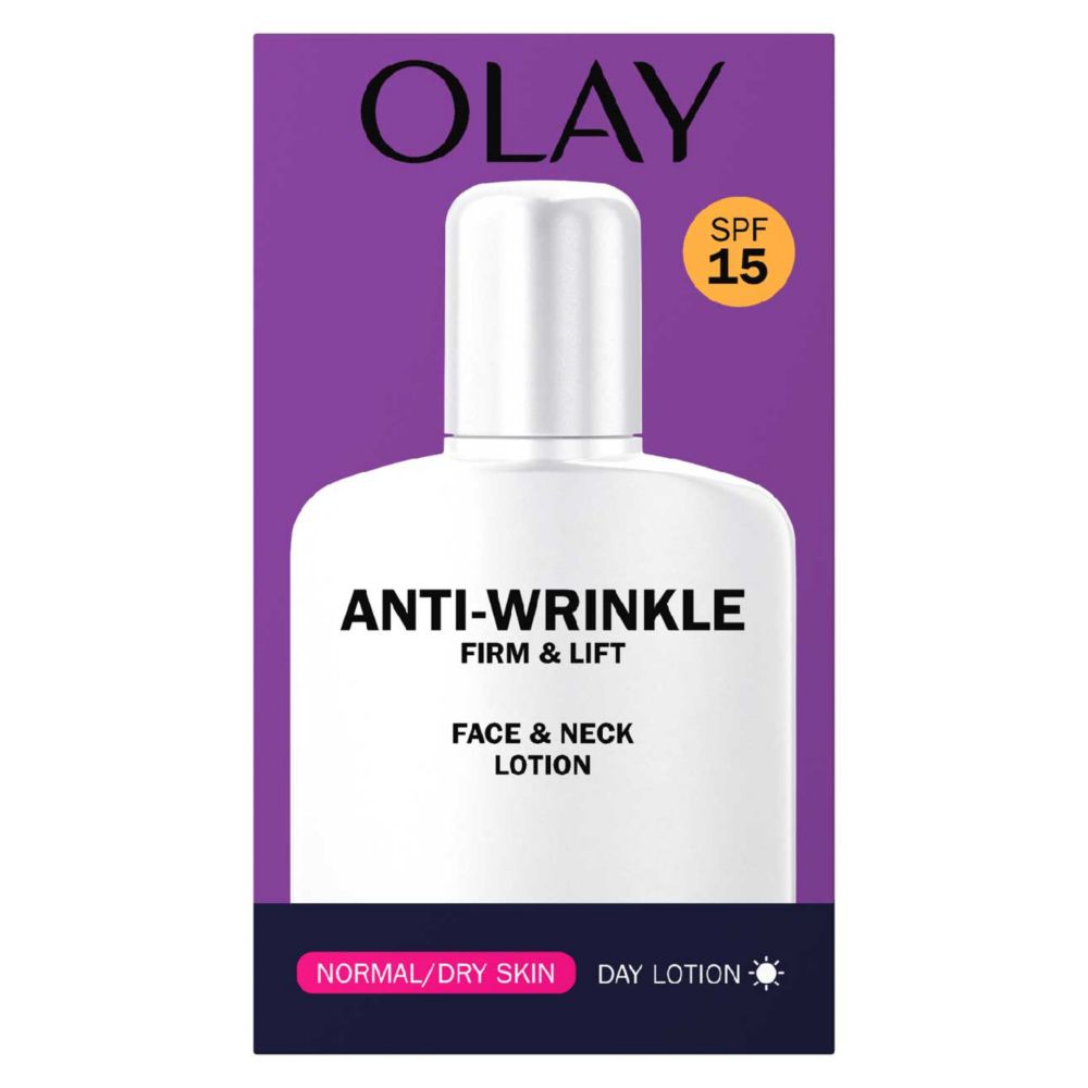 Olay Anti-Wrinkle Firm & Lift Face and Neck Lotion SPF15 100ml