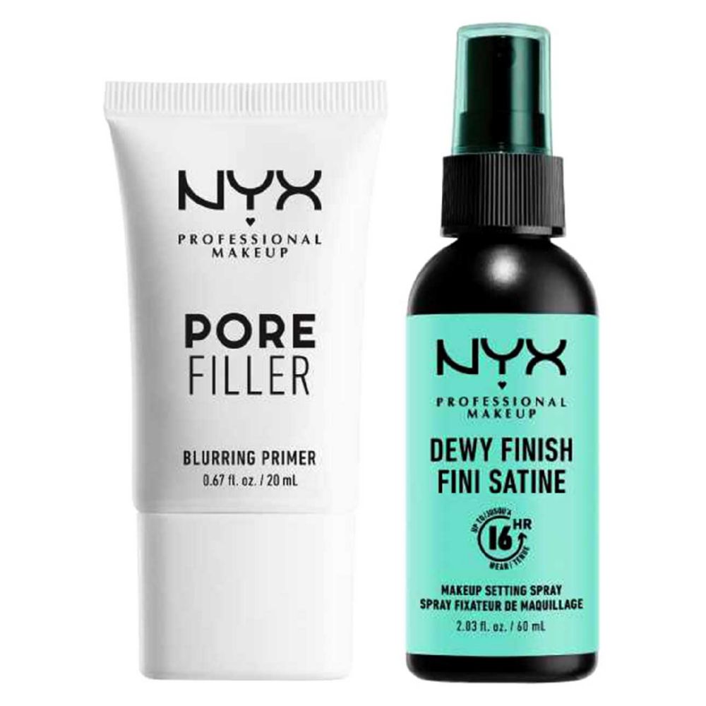 Matte Setting Spray and Pore Filler Primer