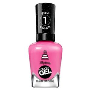 Sally Hansen Miracle Gel Nail Polish - Party Of Hue - Fuchsia Pink Colour