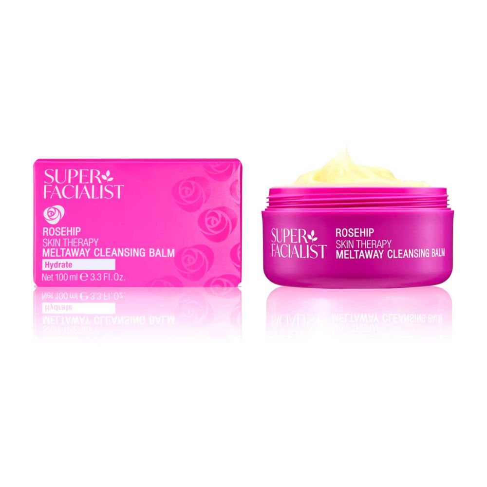 Super Facialist Rosehip Skin Therapy Meltaway Cleansing Balm 100ml