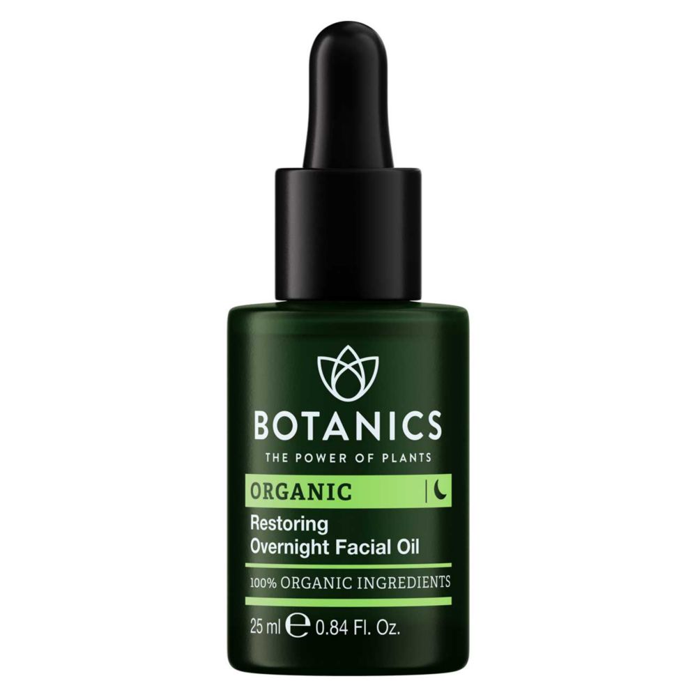 Botanics 100% Organic Restoring Overnight Facial Oil 25ml