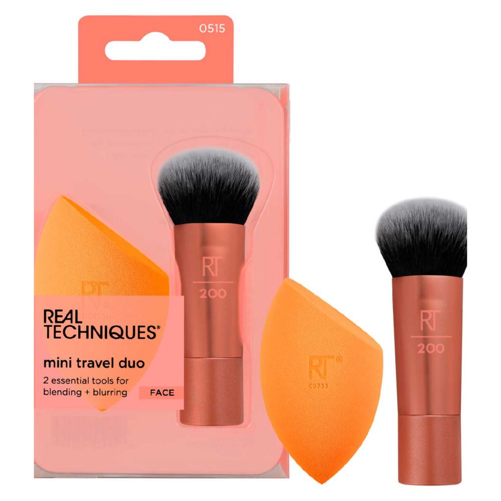 Real Techniques Travel Duo Mini Brush & Sponge