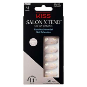 KISS Salon X-Tend Falsenail Pink Medium Almond