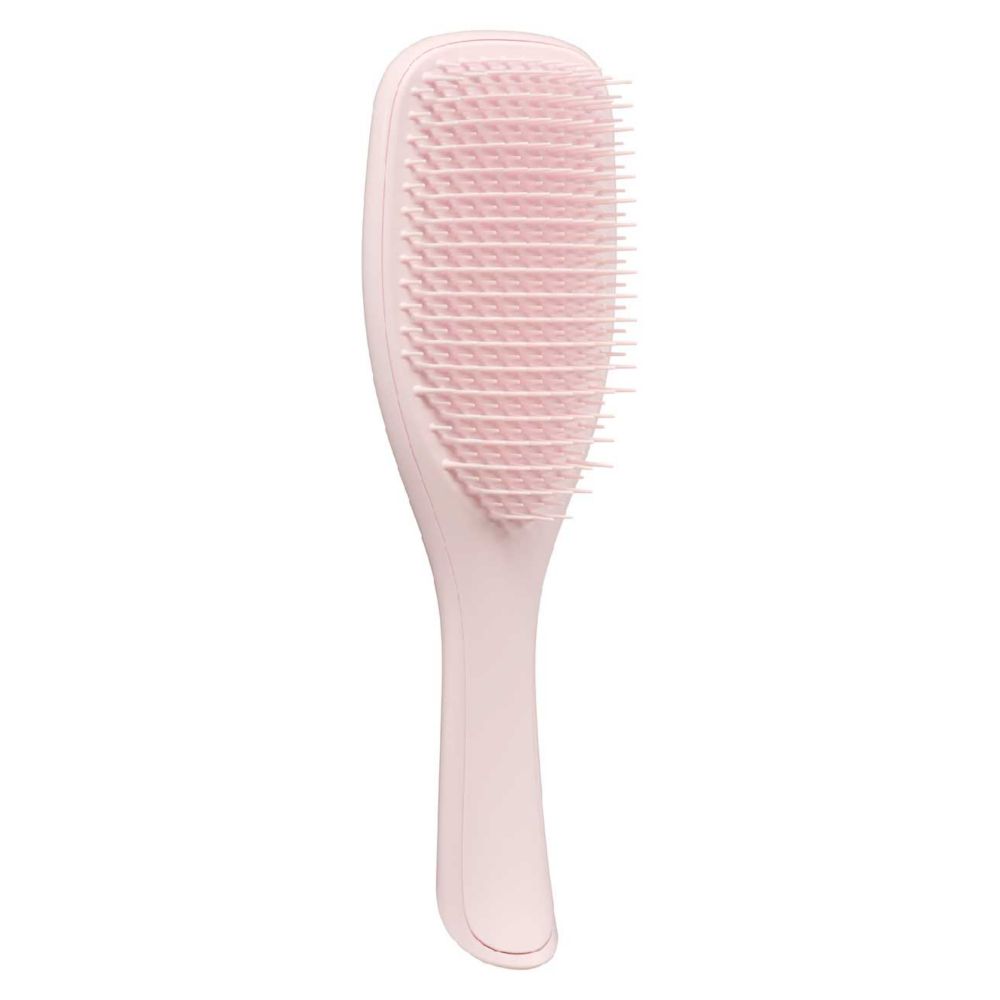 Tangle Teezer The Ultimate Detangler Plant Marshmallow Pink Straight to Curly