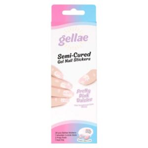 Gellae Gel Nails Sticker Pretty Pink Daisies