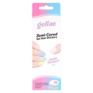 Gellae Gel Nail Sticker Pastel Rainbow