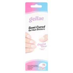 Gellae Gel Nail Sticker Crystal Clear