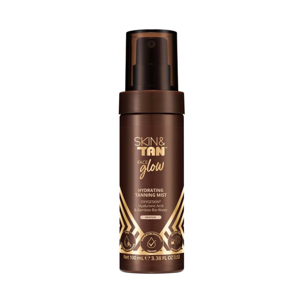 SKIN & TAN Face Glow Hydrating Tanning Mist 100ml