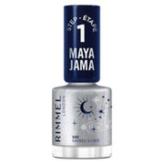Rimmel Maya Jama Astrology Collection Super Gel Nail Polish Sacred Silver
