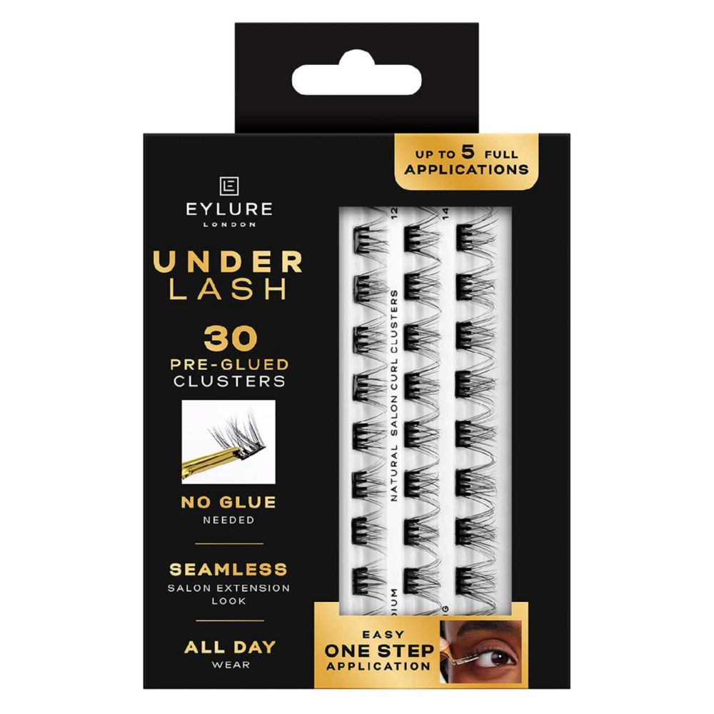 Eylure Underlash Preglued Clusters Natural False Lashes