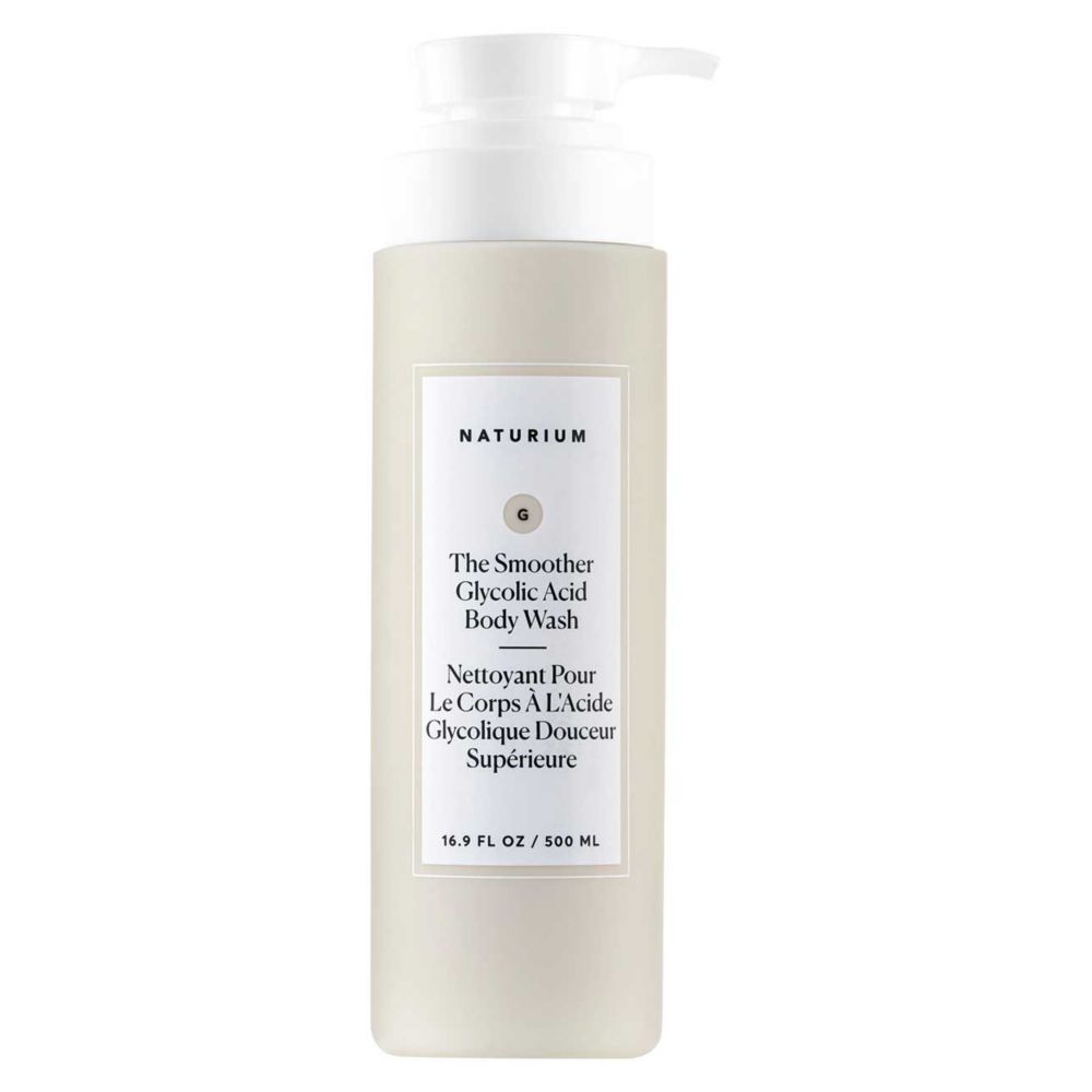 NATURIUM The Smoother Glycolic Acid Exfoliating Body Wash 500ml
