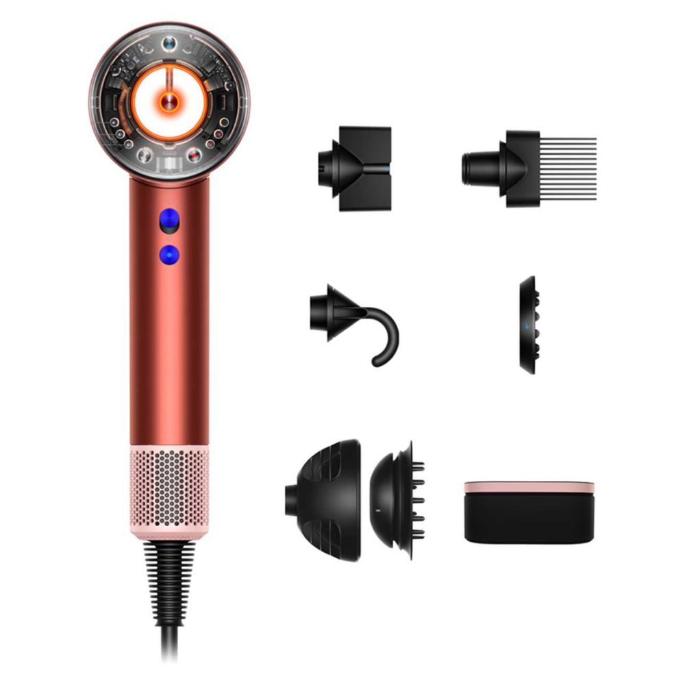 Dyson Supersonic Nural Hair Dryer Strawberry Bronze and Blush Pink