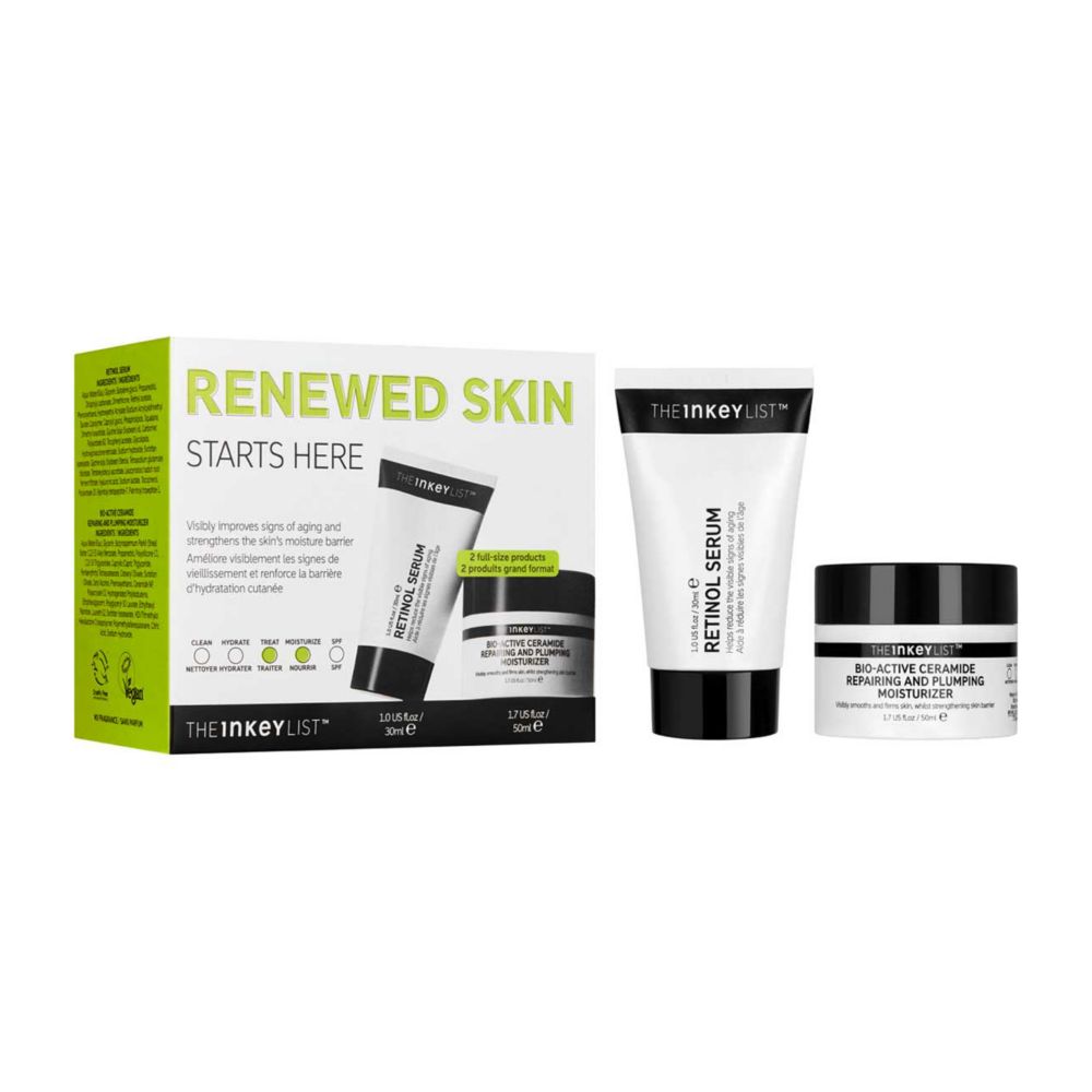 The Inkey List Renewed Skin Starts Here set