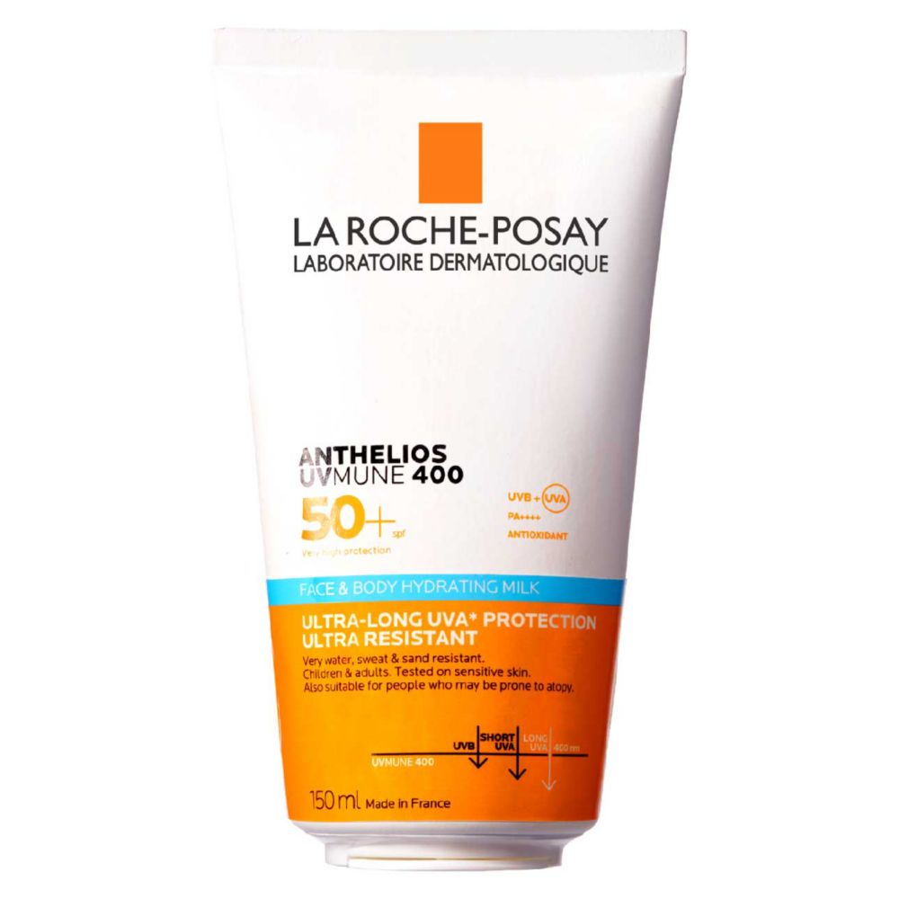 La Roche-Posay Anthelios UVMUNE 400 Face & Body Hydrating Milk SPF50+150ml