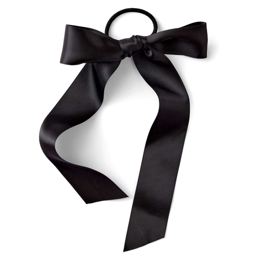 Boots Bow Bobble Black