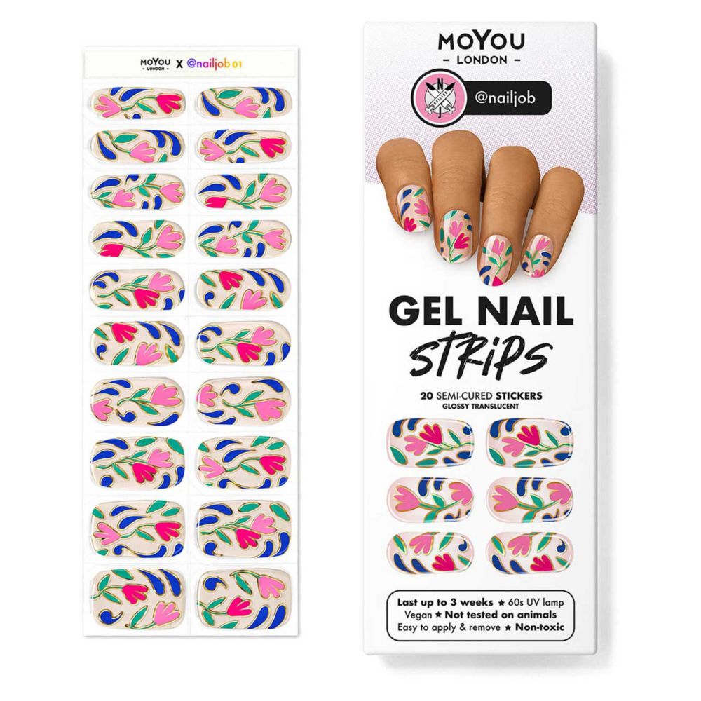 MoYou London Gel Nail Strip Nail Job 01