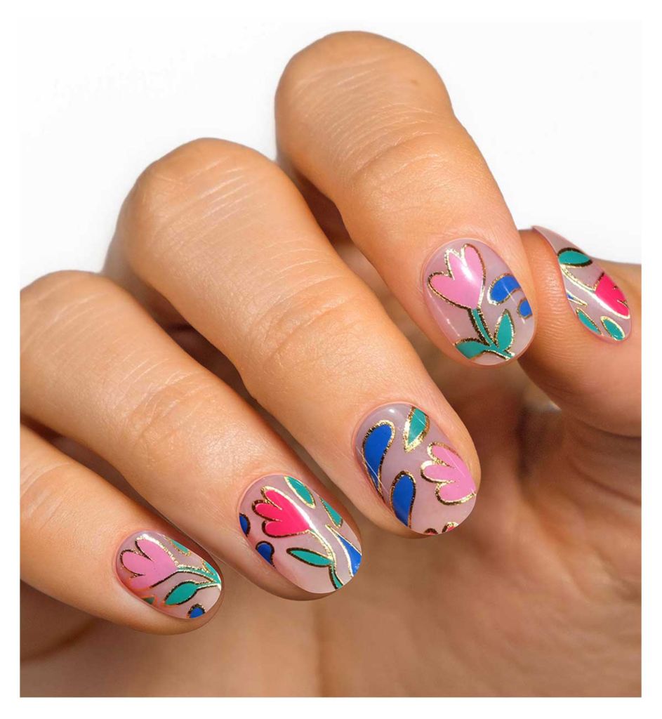 Gel Nail Strip Nail Job 01