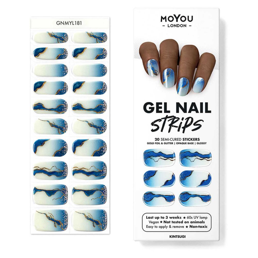 MoYou London Gel Nail Strip Kintsugi