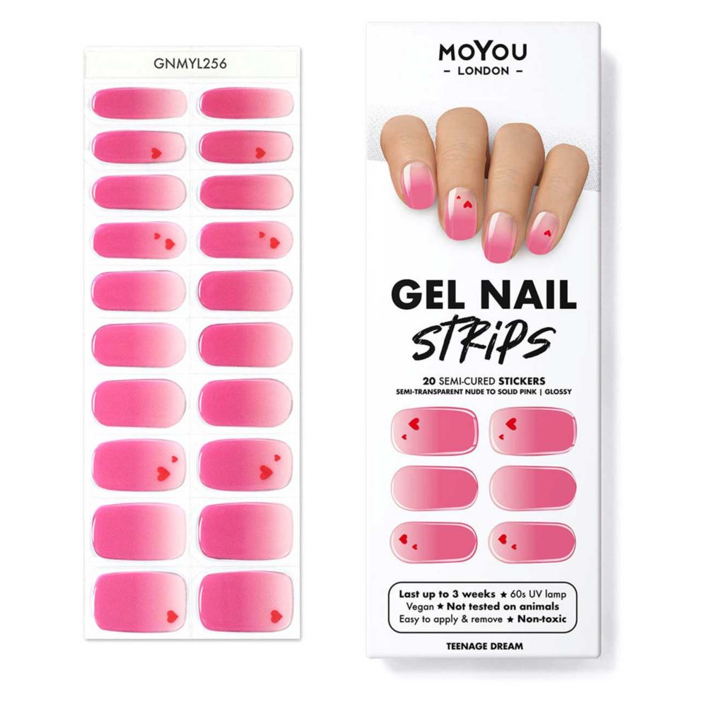 MoYou London Gel Nail Strip Teenage Dream