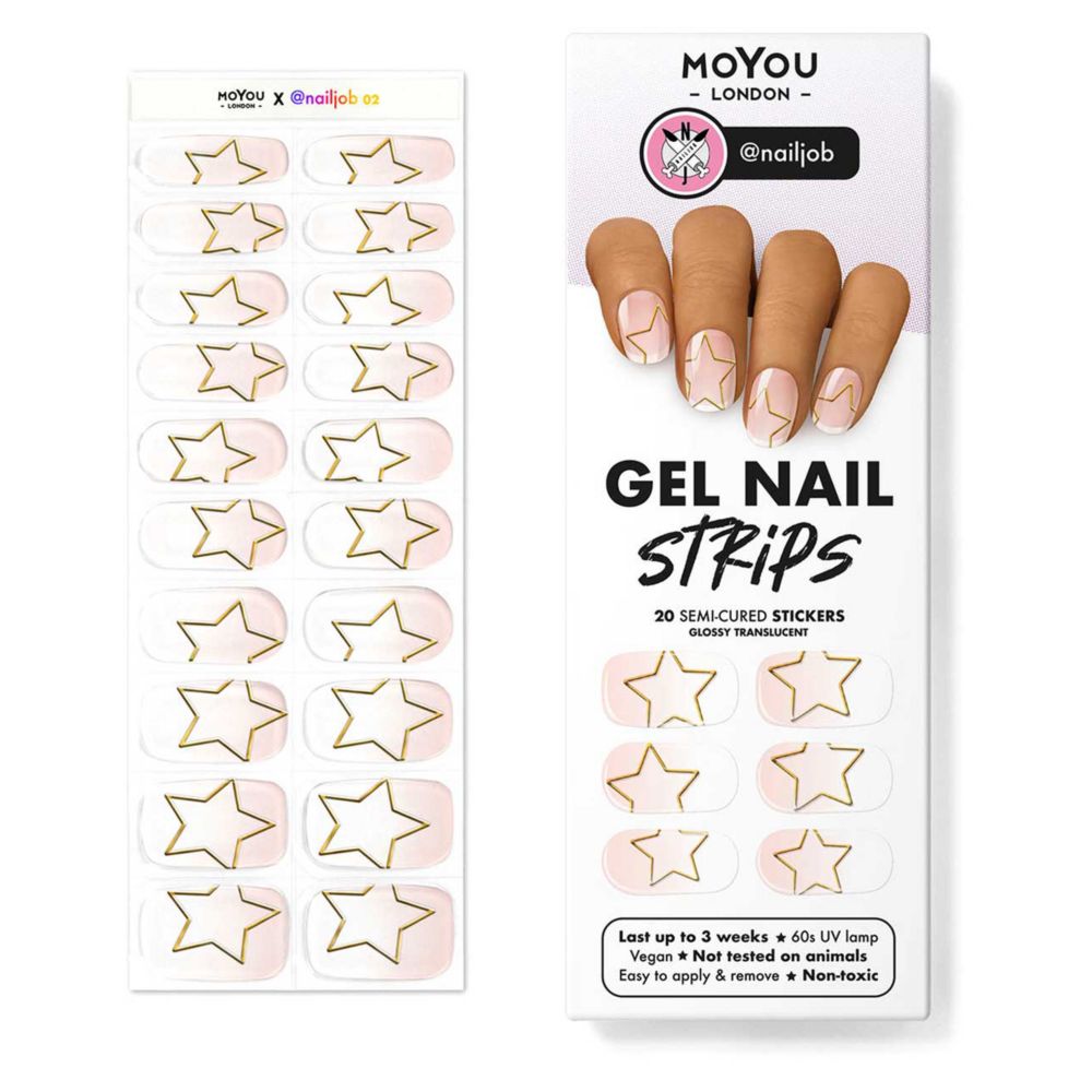 MoYou London Gel Nail Strip 02