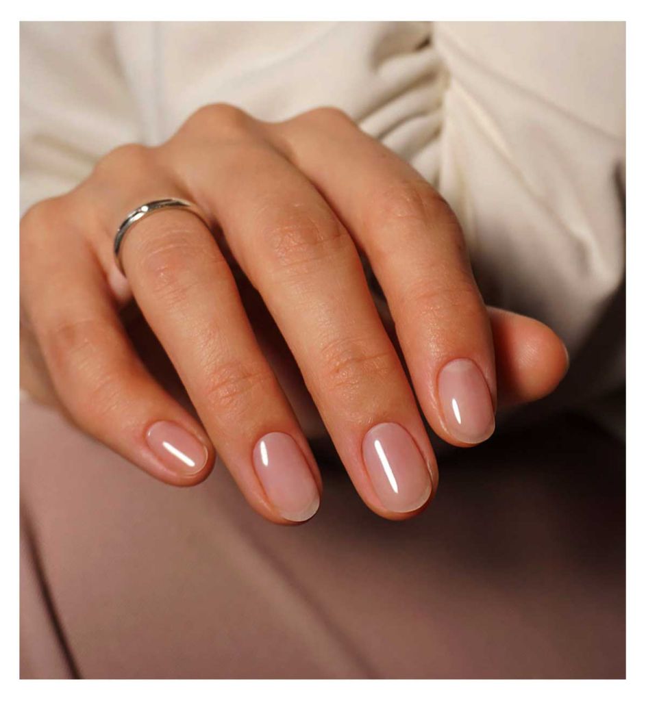 Gel Nail Strip Crystal Clear