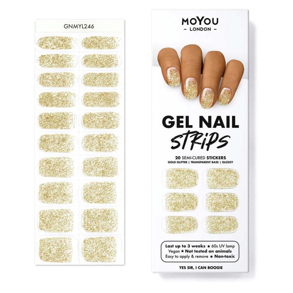 MoYou London Gel Nail Strip Yes Sir I Can Boogie