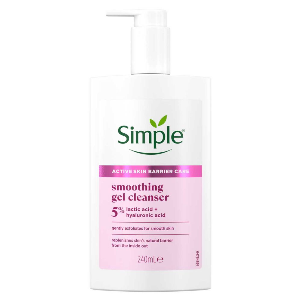 Simple Smoothing Gel Cleanser for Sensitive Skin 240ml