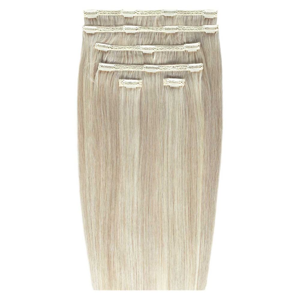 Beauty Works Double Hair Set Hair Extension 18 Inch Iced Blonde