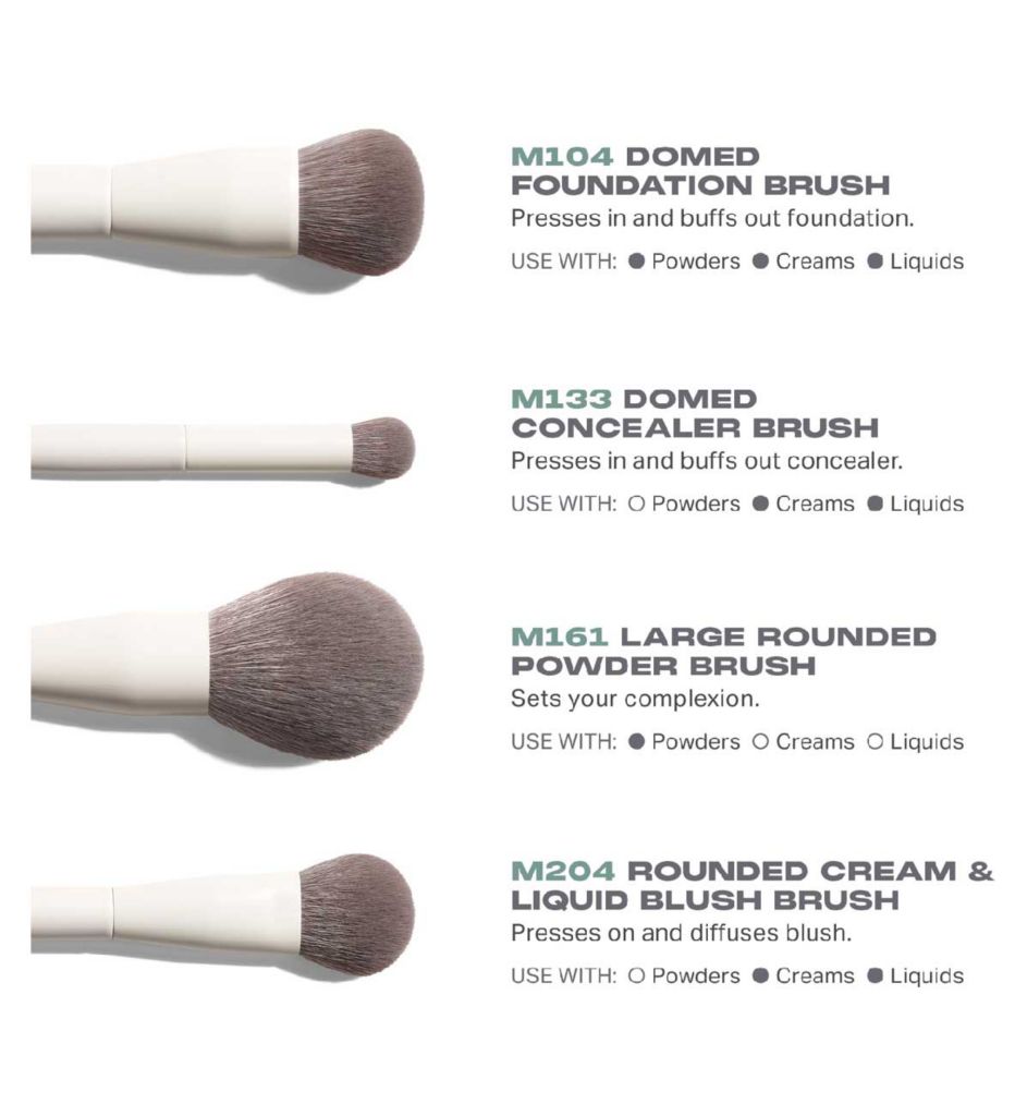 Best Of Blends 8 Piece Face and Eye Brush Set