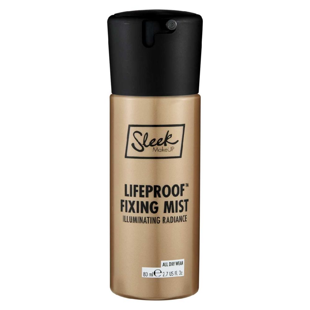 Sleek MakeUP Lifeproof All Day Fixing Mist Illuminating Radiance 80ml