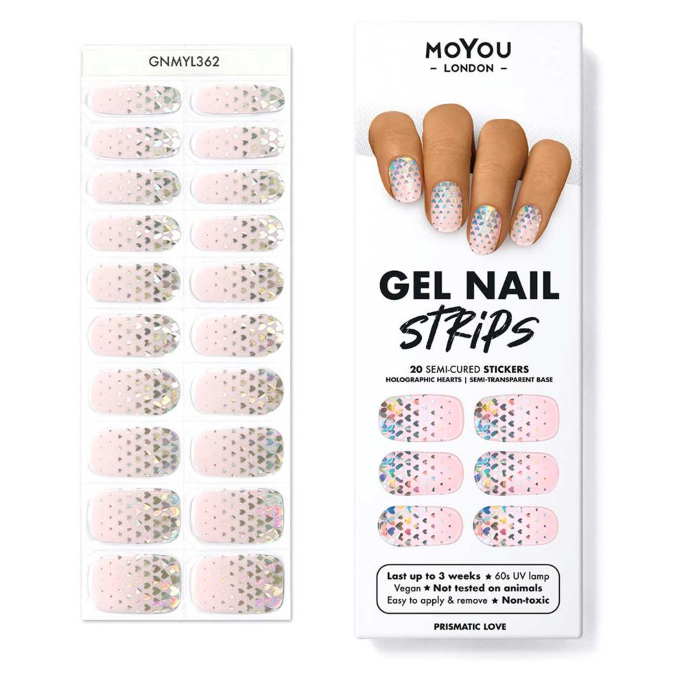 MoYou London Gel Nail Strip - Prismatic Love