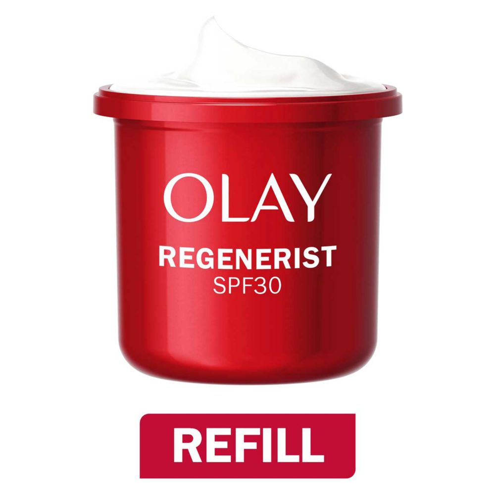 Olay Regenerist Day Face Cream SPF30 Refill. Firming Skincare with Niacinamide. 50ml