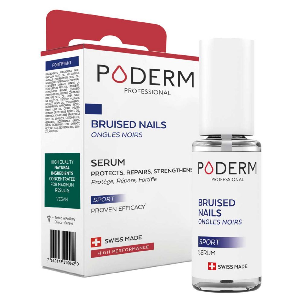 PODERM Bruised Nails Repairing Serum (8ml) Protects And Repairs From Impact And Other External Aggressors