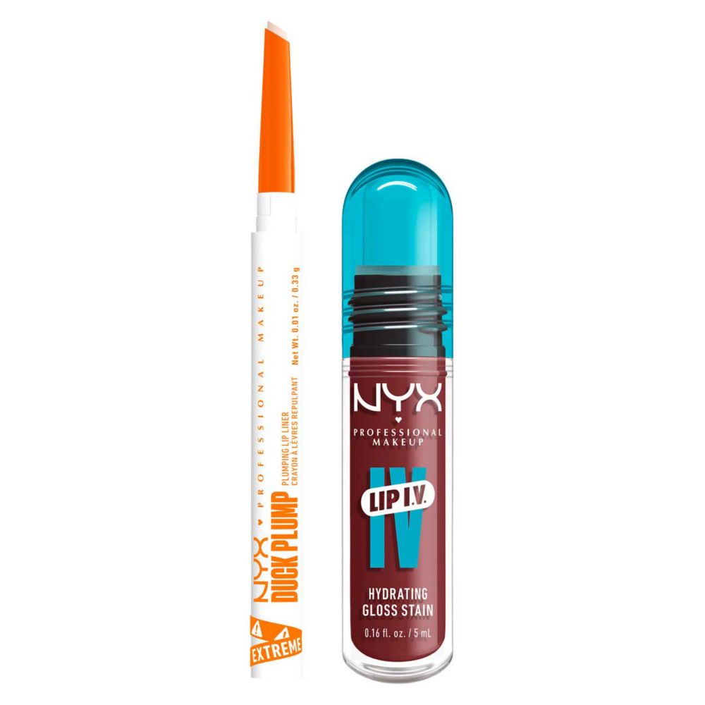Wet Shot IV Hydra-Honey Lip Stain & Duck Plump Liner Clear Bundle