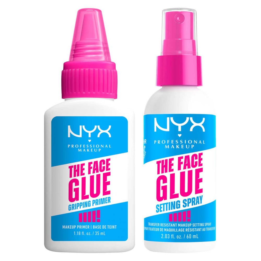 Face Glue Primer & Setting Spray Duo Bundle