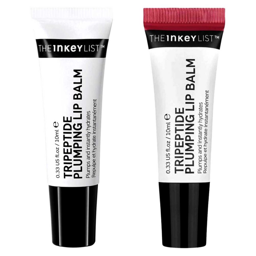 The Inkey List Tripeptide Clear & Berry Lip Balm Duo