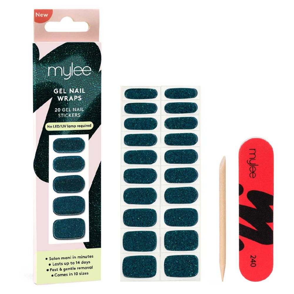 Mylee Gel Nail Wraps Bauble x20 Wraps