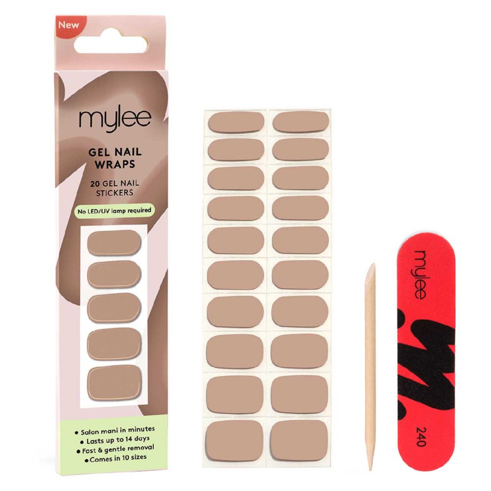 Mylee Gel Nail Wraps Cozy Nights x20 Wraps