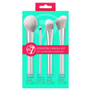 W7 Essentials 4 Piece Makeup Brush Set
