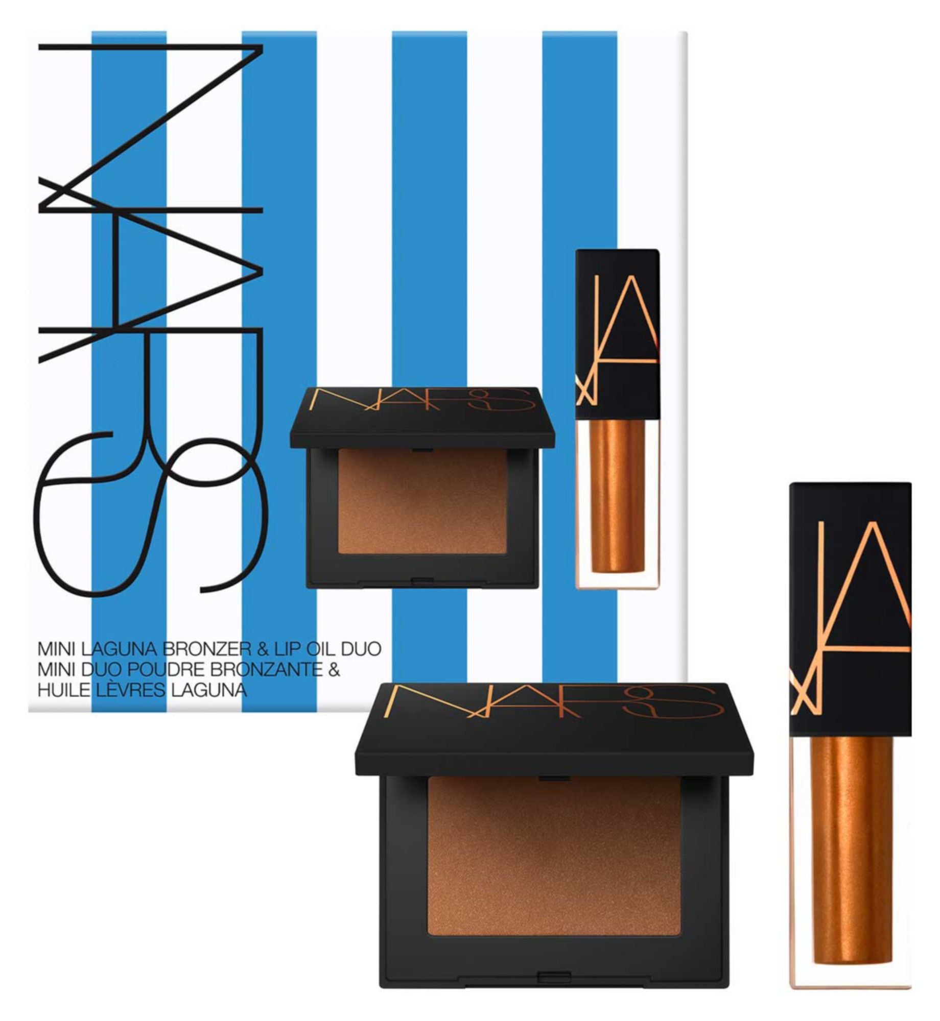 Mini Bronzer & Lip Oil Laguna Duo