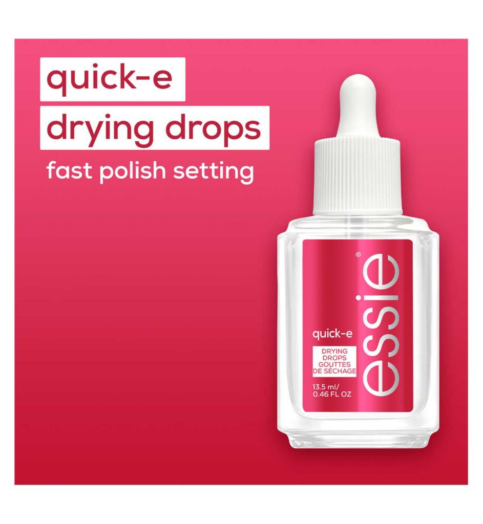 Fast Drying Drops Quick-E Fast Drying Quick Dry Nail Varnish Treatment