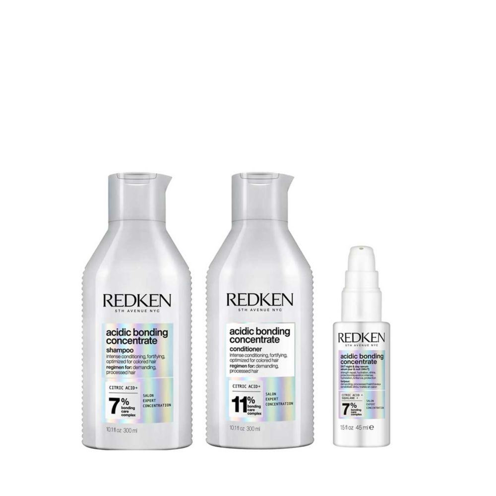 Redken Acidic Bonding Concentrate Trio Serum Bundle